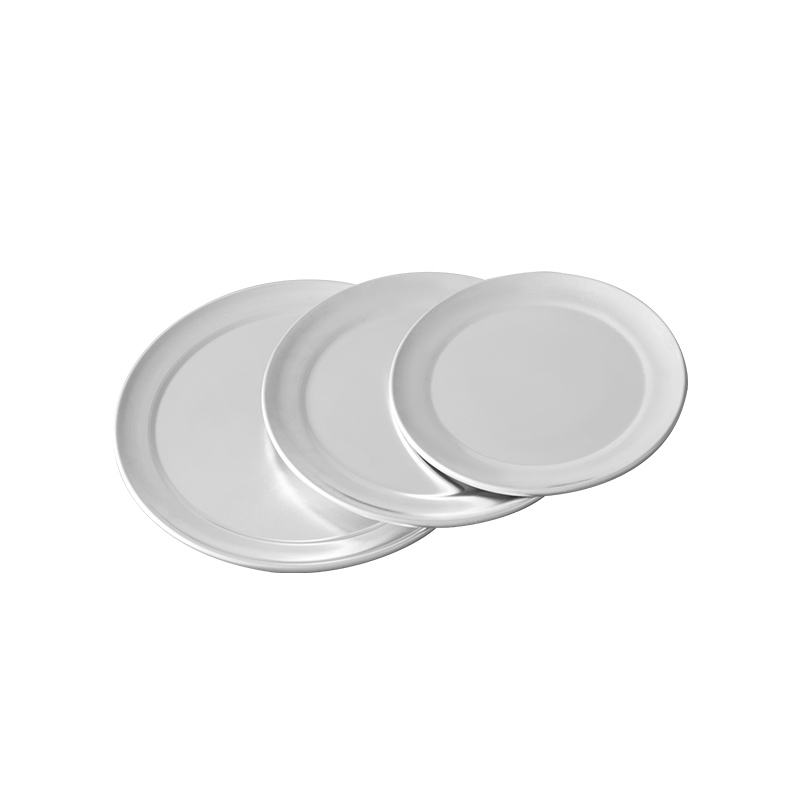 Paninha de pizza de alumínio largo de alumínio de 10 polegadas de 10 polegadas de 18 polegadas
