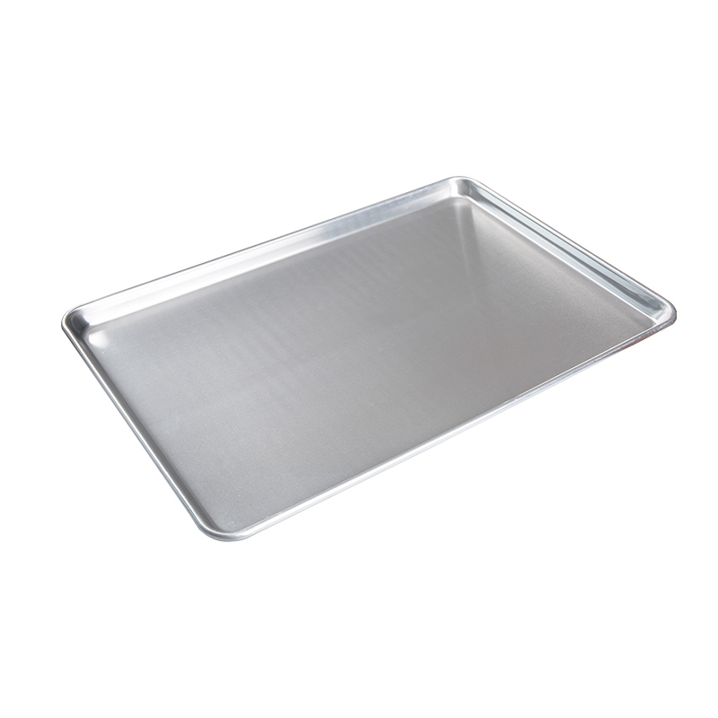 Panela de pão/lençol de alumínio comercial de alumínio, 26 polegadas L x18 polegadas W x1 polegadas H (tamanho completo)